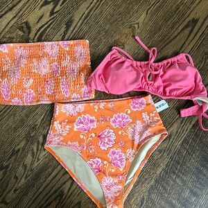 Old Navy 3-piece bikini XS BNWT